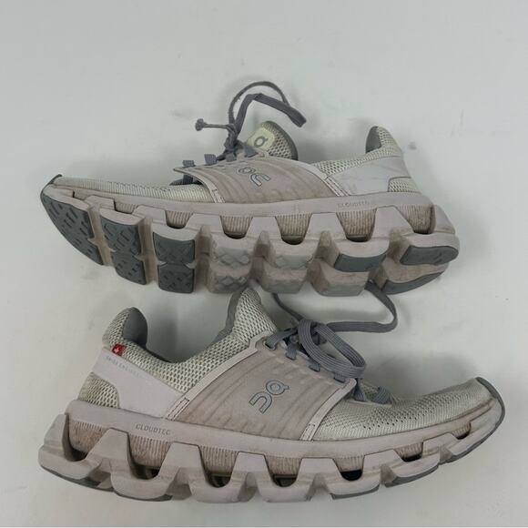 On Cloud Cloudswift Helion Shoes Women's Size 5.5 White Lily Running Sneakers - Picture 4 of 15